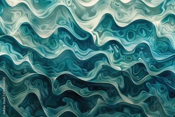 Obraz Seamless digital ripple texture in a bi-color scheme