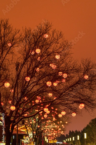 Obraz 中国 西安市 大唐不夜城 