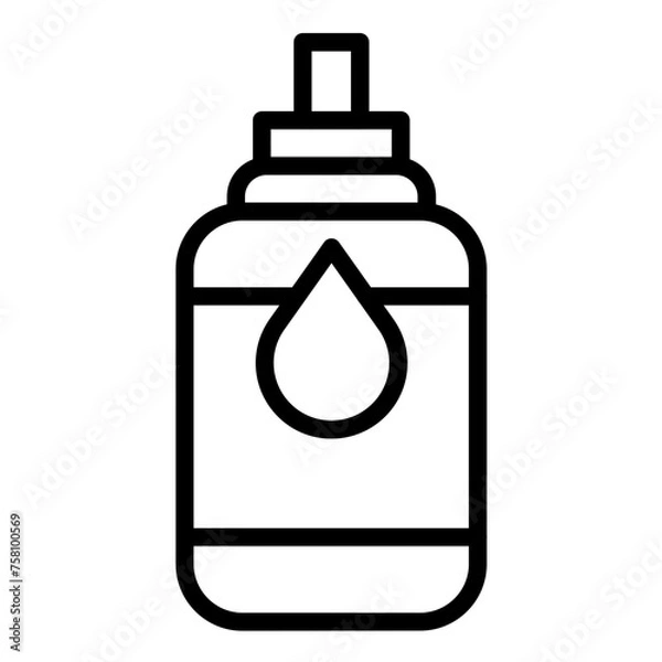 Fototapeta Vector Design Colorant Icon Style