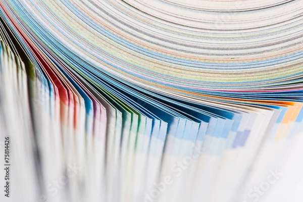 Obraz Kolorowy magazyn