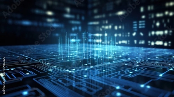 Fototapeta Data Privacy in the Digital Age, importance of data privacy