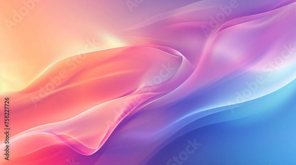 Fototapeta abstract background with waves