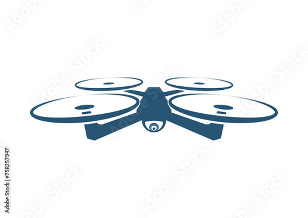 Obraz Drone in the air icon