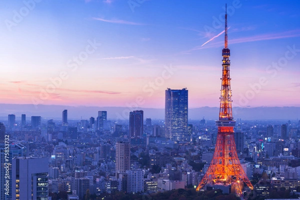 Obraz wieża Tokyo