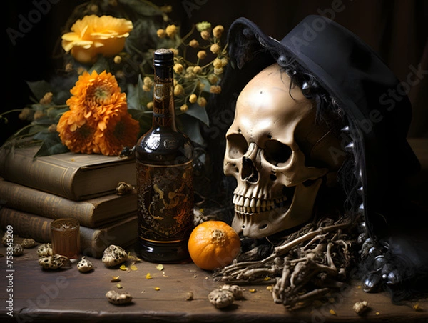 Obraz Halloween props