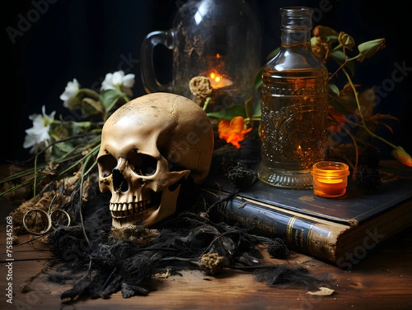 Obraz Halloween props