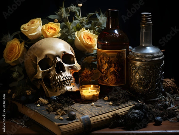 Obraz Halloween props