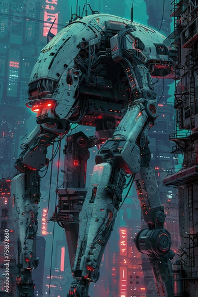 Obraz Metallic Showdown