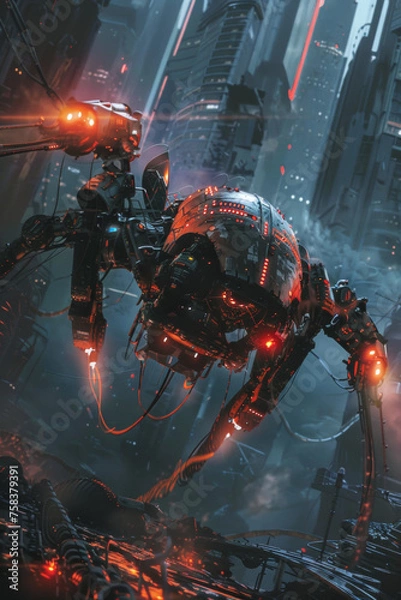 Obraz Mechanical Duel