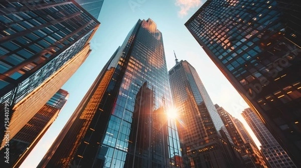 Fototapeta Christian finance advisory firm promoting ethical investing and prosperity with integrity