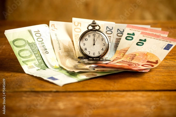 Obraz time is money