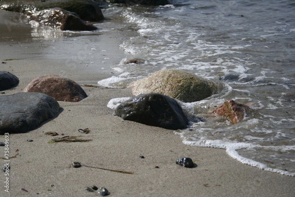 Obraz umspülte Steine