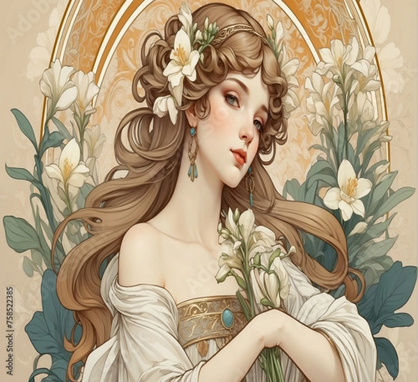Obraz portrait of a girl