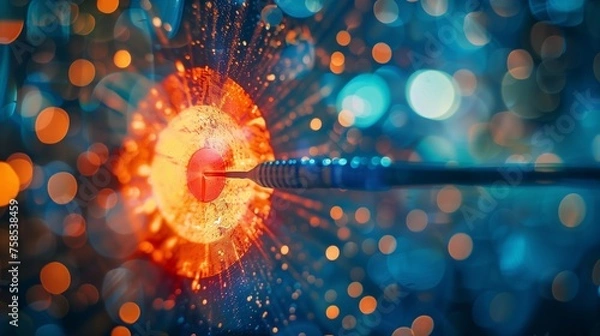Fototapeta Digital marketing and online advertising to targeted customers