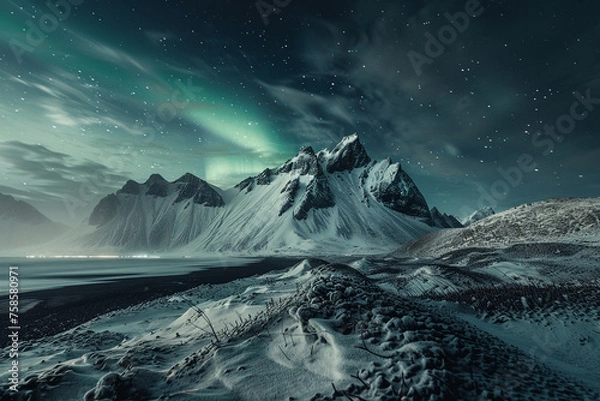 Obraz amazing snow covered mountains