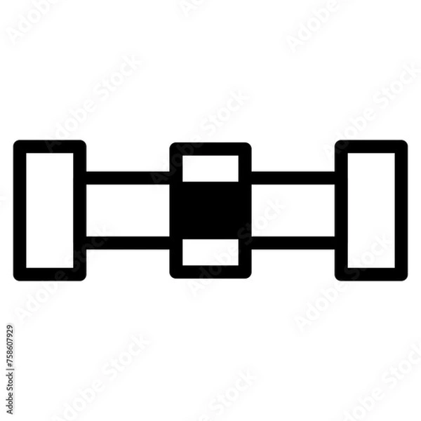 Obraz plumber dualtone icon