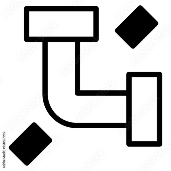 Obraz plumber dualtone icon