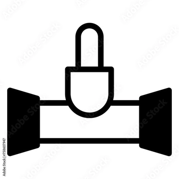 Obraz plumber dualtone icon