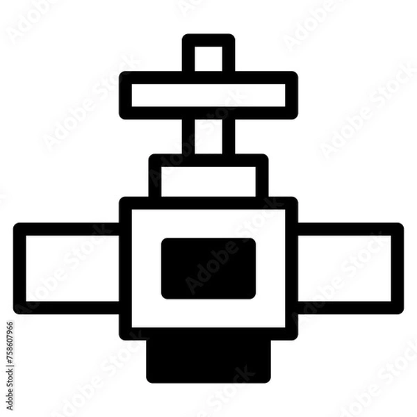 Obraz plumber dualtone icon