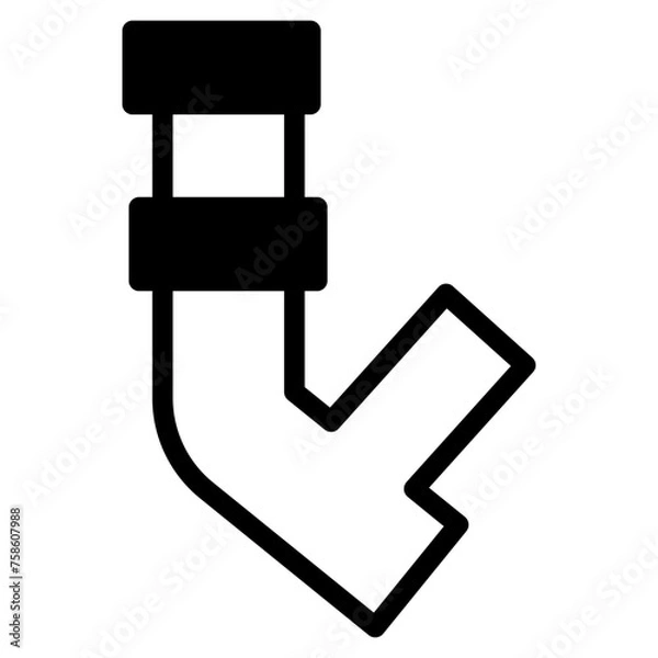 Obraz plumber dualtone icon