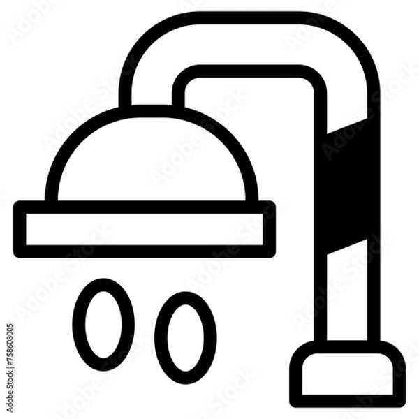 Obraz plumber dualtone icon