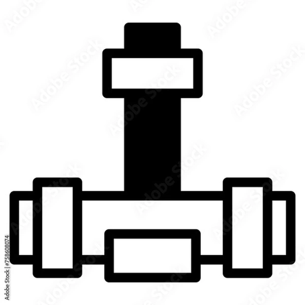 Obraz plumber dualtone icon