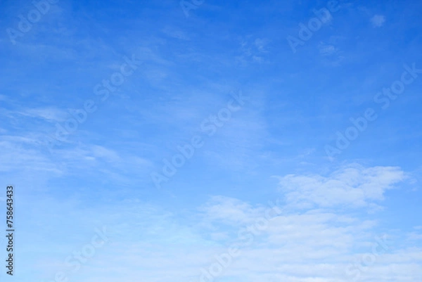 Obraz cloud on blue sky
