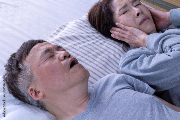 Obraz うるさいイビキ