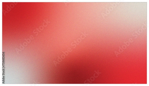 Obraz red gradient with grain texture background, grainy gradient wallpaper, red color background with noise texture