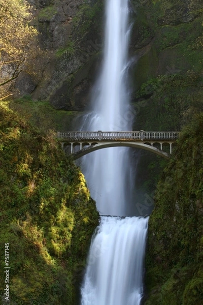 Obraz Multnohma Falls, Oregon, Columbia Gorge