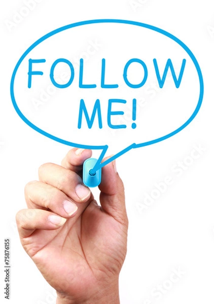 Fototapeta Follow Me