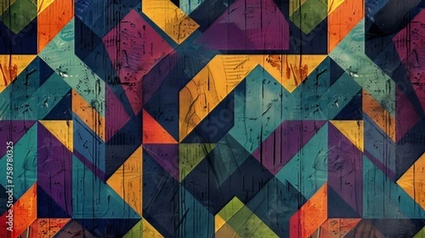 Fototapeta Wzory geometryczne