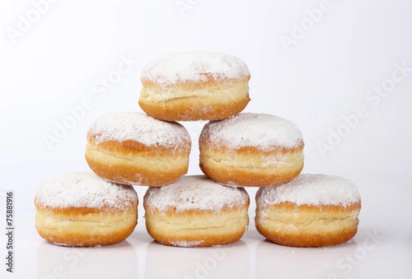 Obraz Berliner Mauer auf weißem Hintergrund