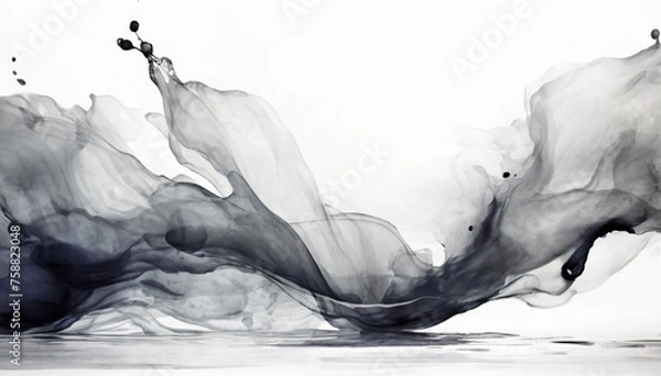 Obraz Abstrakcyjny dym, fala