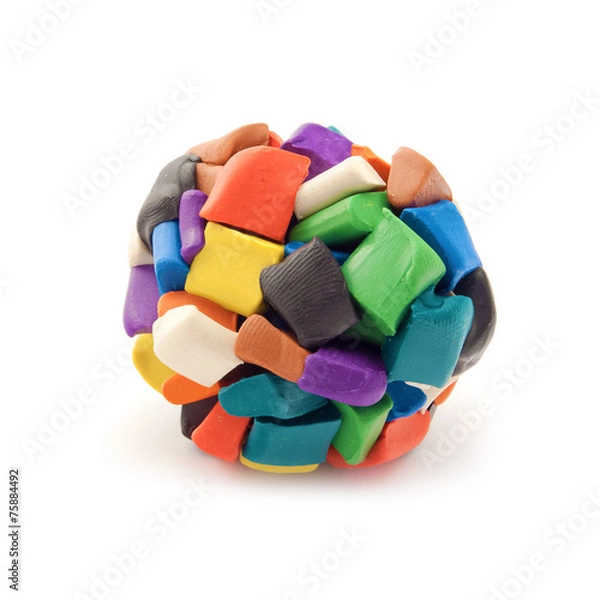 Fototapeta Plasticine.