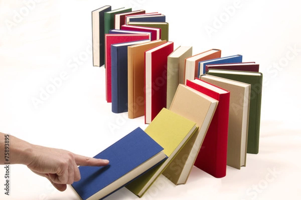 Obraz Dominoeffekt des Lesens