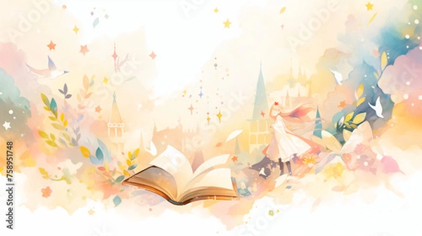 Obraz 絵本の世界の風景画像