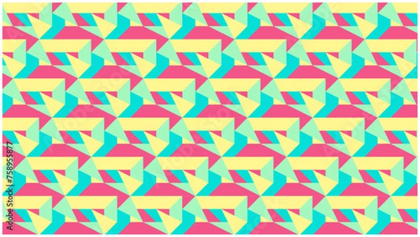 Fototapeta seamless geometric pattern