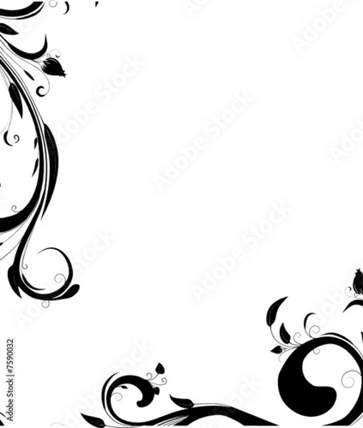 Fototapeta floral background