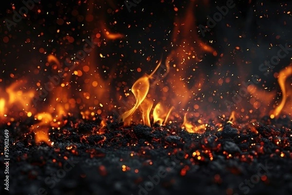 Obraz Obsidian Blaze Concept