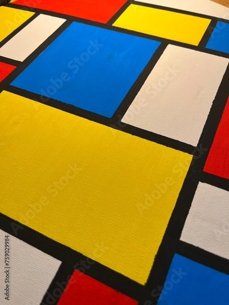 Obraz Quadro stile Mondrian
