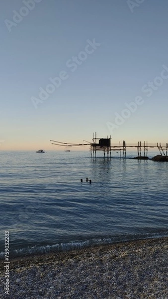 Obraz Trabocco Punta Aderci, Abruzzo