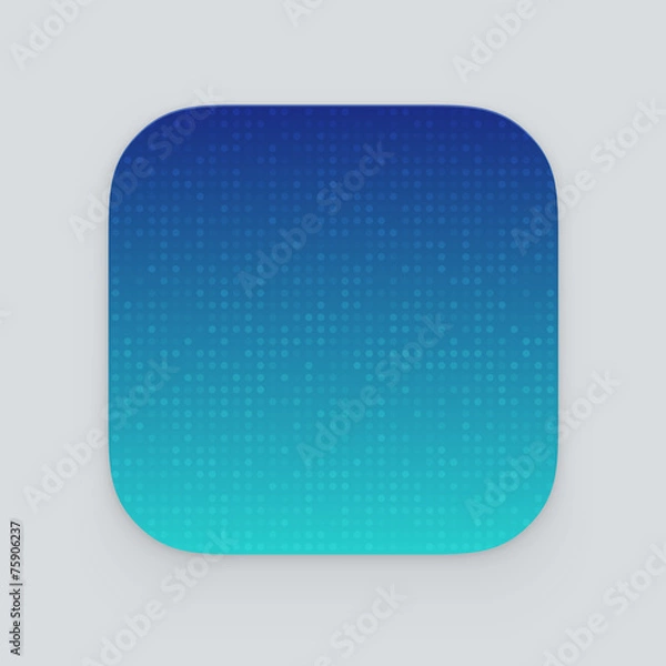Fototapeta Colorful app icon. Vector template