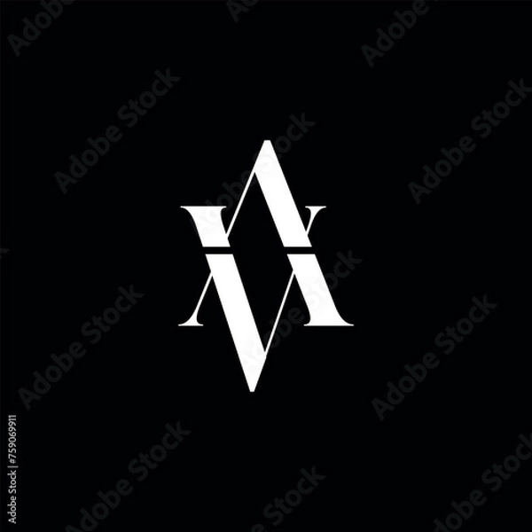 Fototapeta VA Creative logo And Icon Design