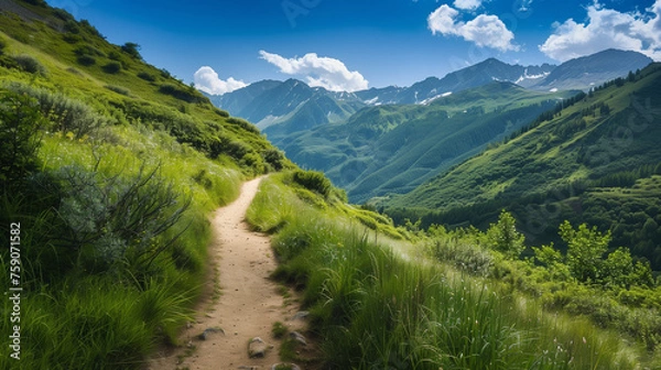 Obraz mountain road in the mountains
