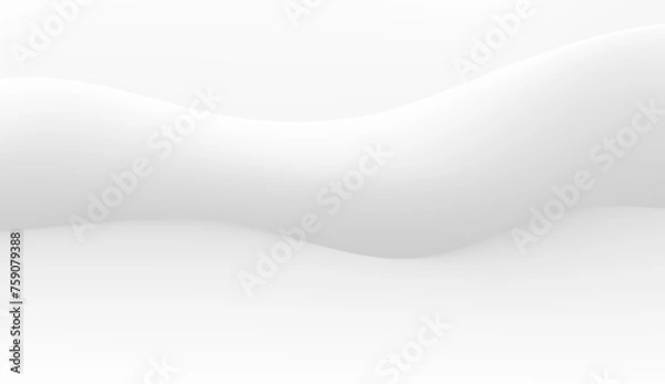 Fototapeta White Abstract Background Vector Illustration.