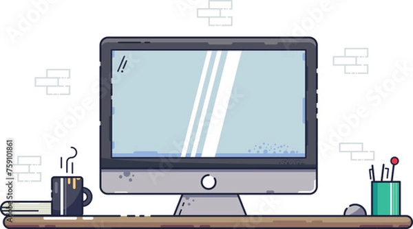 Fototapeta tablet pc