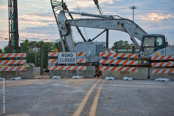Obraz Road Closed