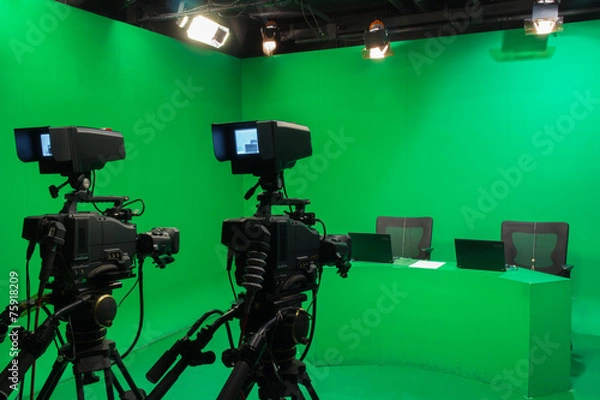 Obraz Television studio