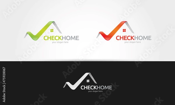 Obraz Sprawdź logo strony głównej